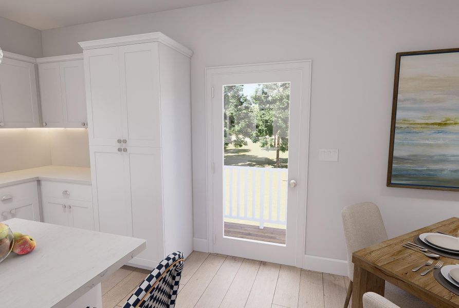 Furnished interior view inside a new home in , North Charleston (Image 35).