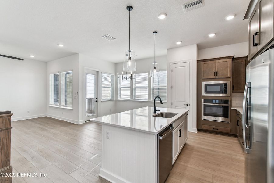 Furnished interior view inside a new home in , Jacksonville (Image 6).