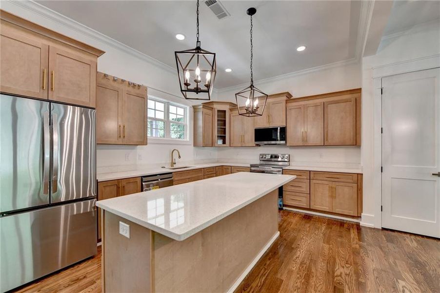 Furnished interior view inside a new home in , Snellville (Image 7). Furnished interior view inside a new home in , Snellville (Image 7).
