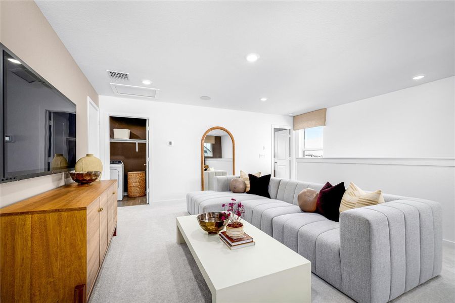 Furnished interior view inside a new home in Larson Crossing, Elgin (Image 8).