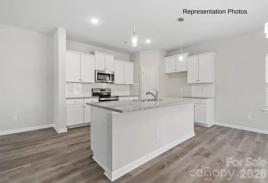Furnished interior view inside a new home in , Shelby (Image 5).