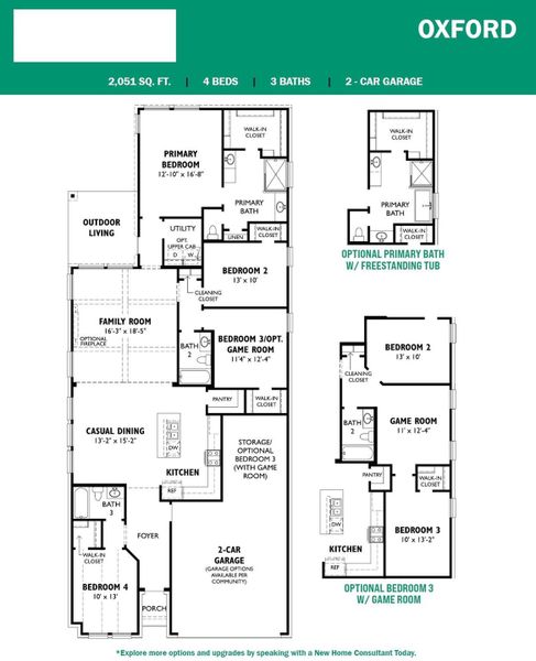 Oxford Floorplan Oxford Floorplan