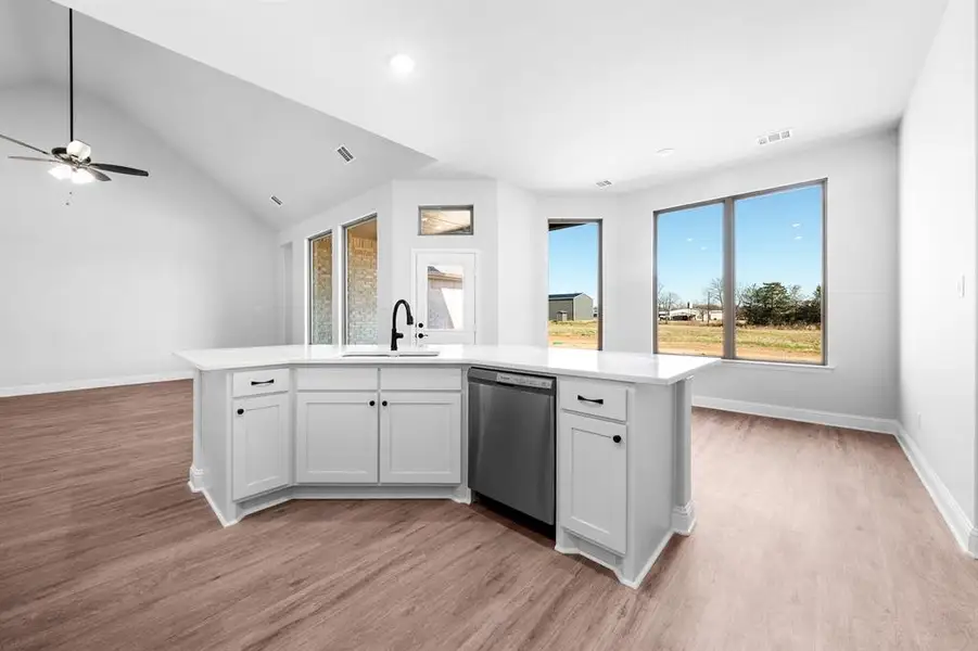 Furnished interior view inside a new home in , Canton (Image 12).
