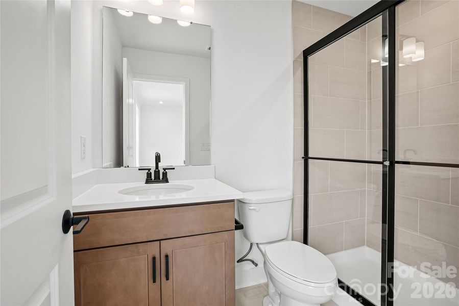 Furnished interior view inside a new home in Parkside Crossing, Charlotte (Image 17).