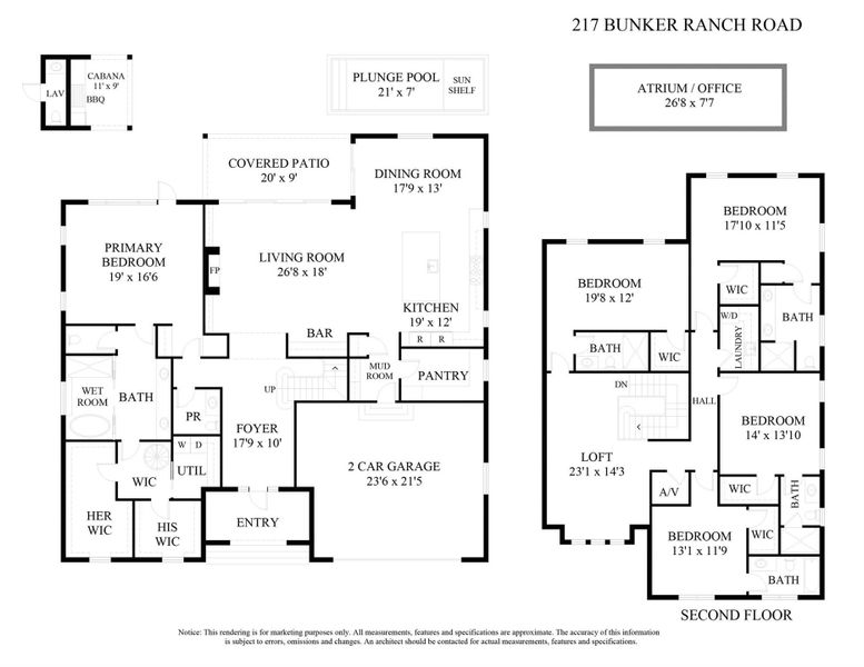 2D floor plan layout of this home in , West Palm Beach, FL (Image 5).