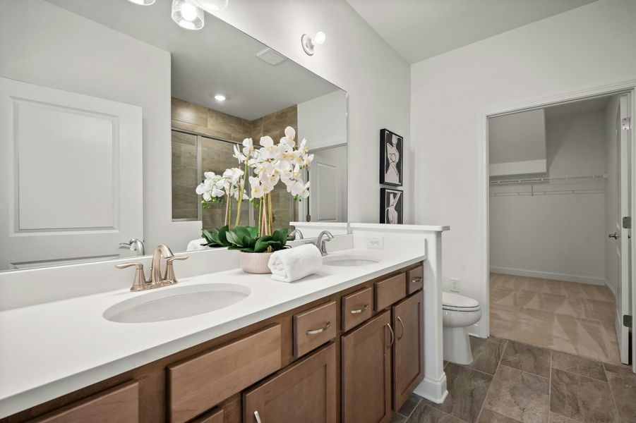 Representative furnished interior of a home built from the The Mimosa by Windsong Properties in Harmony Walk, Cartersville (Image 18).