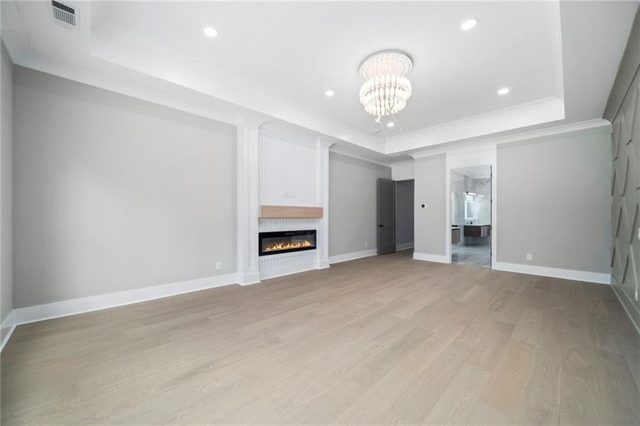 Spacious, unfurnished interior of a new home in , Suwanee (Image 72).