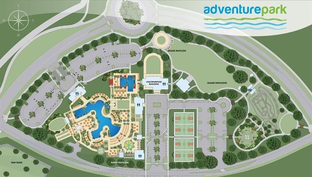 Map of the Amenities