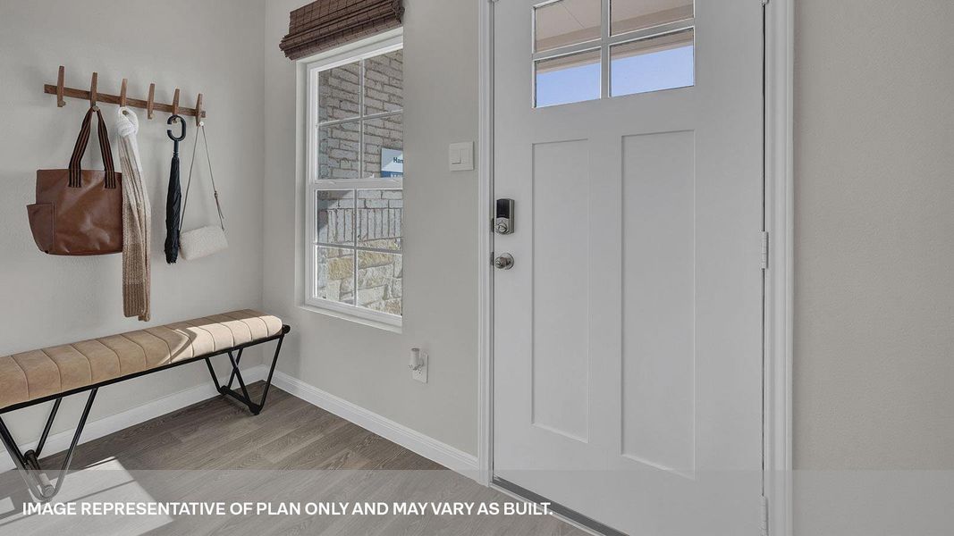 Furnished interior view inside a new home in Whisper South, San Marcos (Image 7).