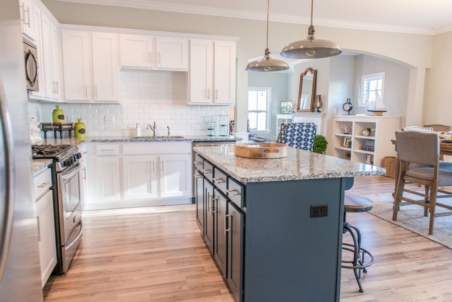 Representative furnished interior of a home built from the Hadley by Bill Clark Homes in The Sanctuary at Sunset Beach, Sunset Beach (Image 13). Representative furnished interior of a home built from the Hadley by Bill Clark Homes in The Sanctuary at Sunset Beach, Sunset Beach (Image 13).