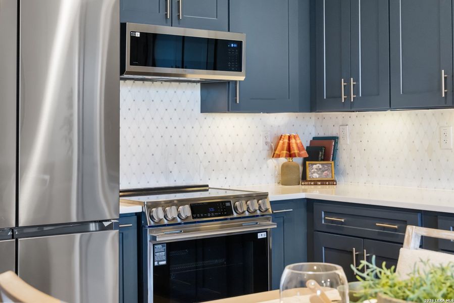 Close-up of interior finishes inside a home in , San Antonio (Image 20).