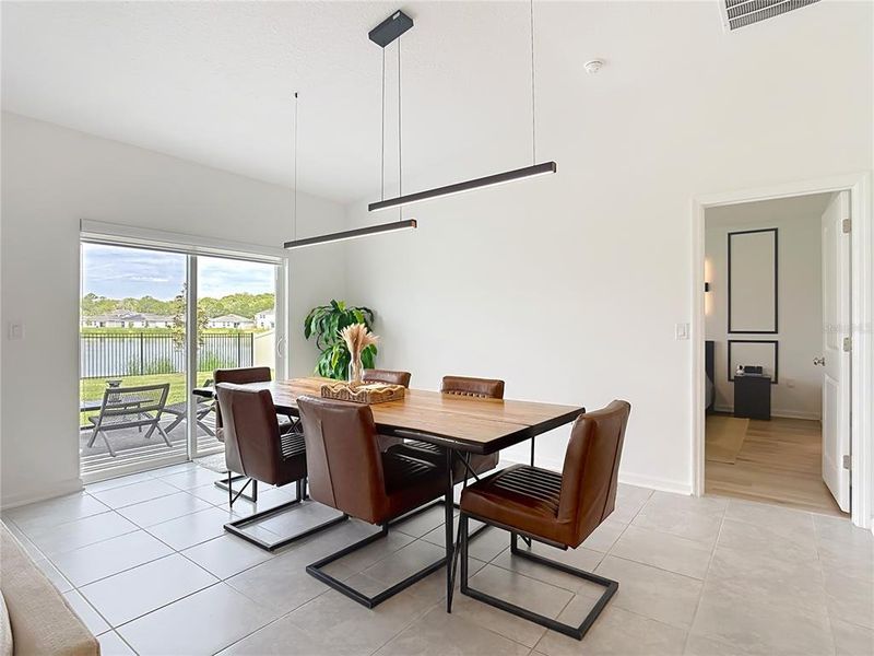 Furnished interior view inside a new home in , Kissimmee (Image 29).
