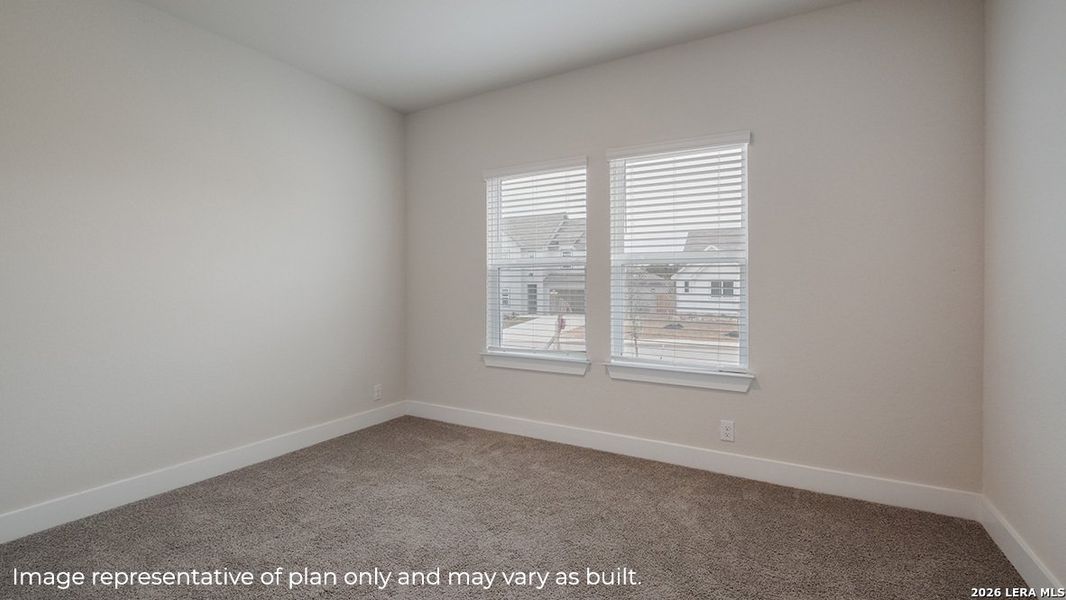 Spacious, unfurnished interior of a new home in Brookstone Creek, San Antonio (Image 21).