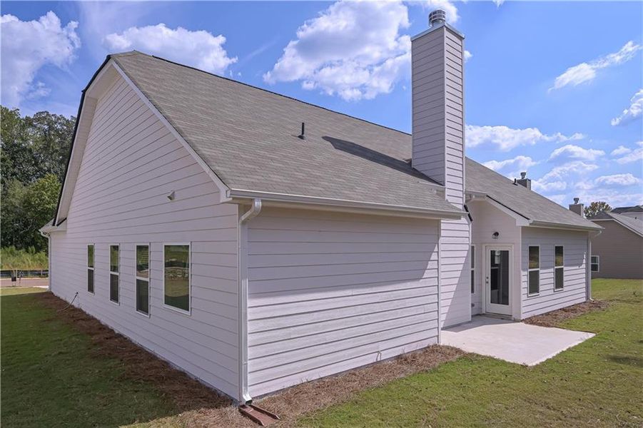Exterior details and patio area of a home in , Villa Rica (Image 16).