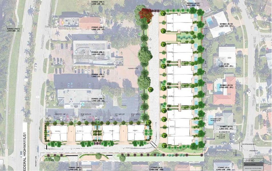 Briskel Pointe Lot Map