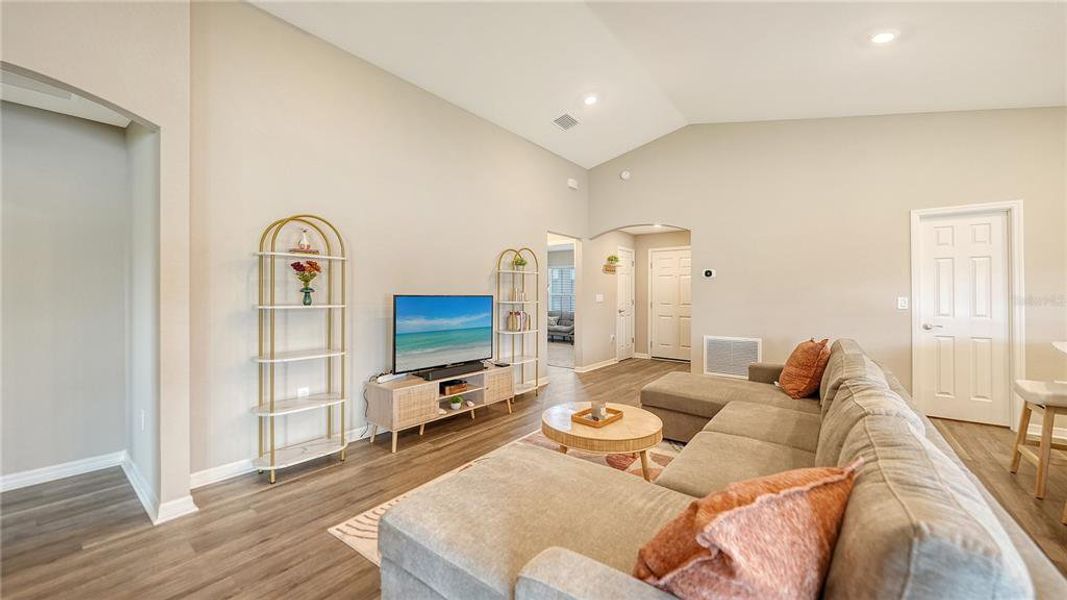 Furnished interior view inside a new home in , Palmetto (Image 6).
