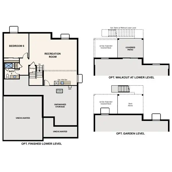 2D floor plan layout of this home in Legacy at Kime Ranch, Parker, CO (Image 7). 2D floor plan layout of this home in Legacy at Kime Ranch, Parker, CO (Image 7).
