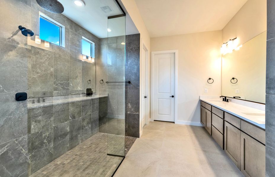 Furnished interior view inside a new home in Saguaro Reserve - Majesty, Marana (Image 11).