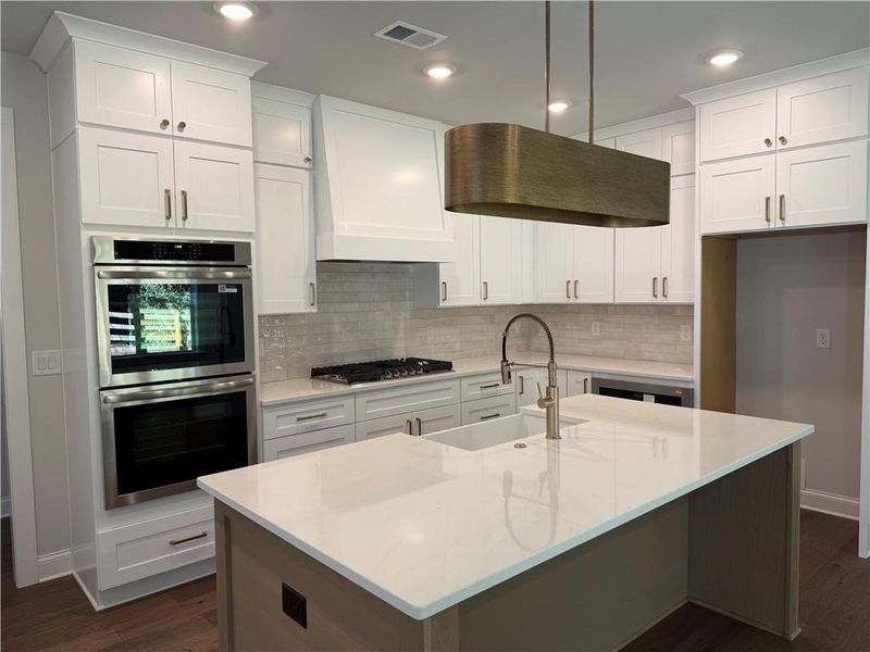 Furnished interior view inside a new home in , Marietta (Image 9).