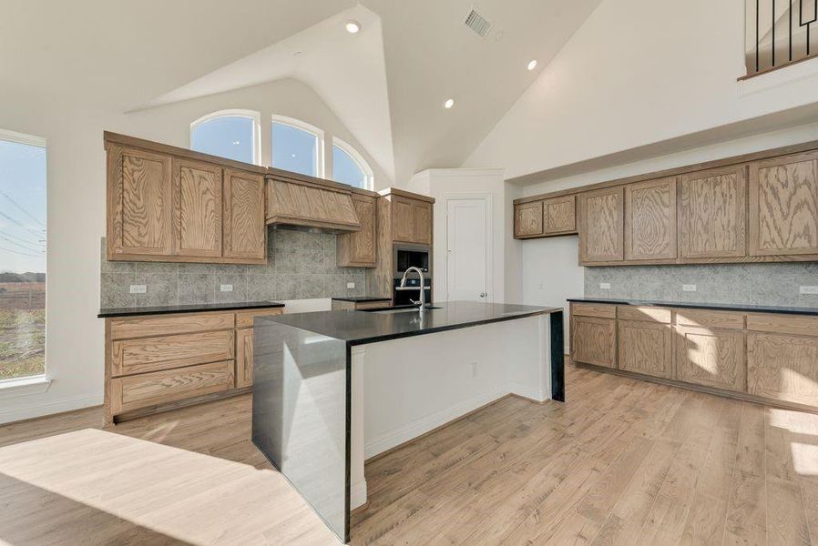 Furnished interior view inside a new home in Cedar Ridge Estates, Grand Prairie (Image 14). Furnished interior view inside a new home in Cedar Ridge Estates, Grand Prairie (Image 14).
