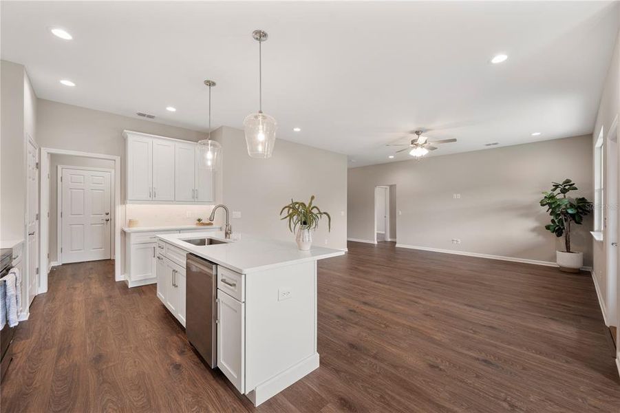 Furnished interior view inside a new home in , Mulberry (Image 9).