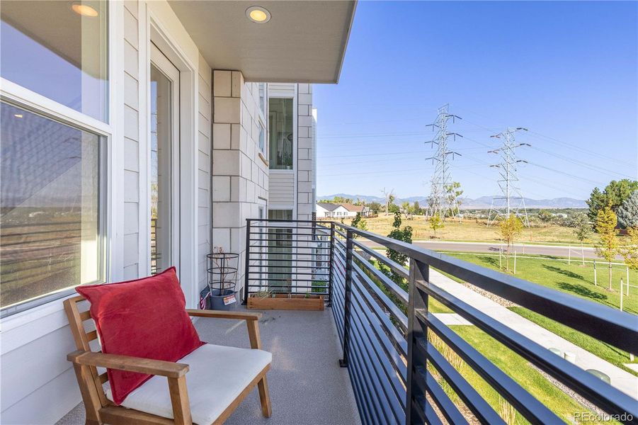 Furnished interior view inside a new home in Haskins Station, Arvada (Image 23). Furnished interior view inside a new home in Haskins Station, Arvada (Image 23).