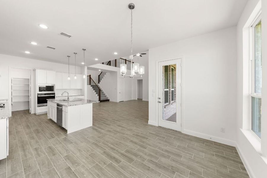 Representative furnished interior of a home built from the Grayson by UnionMain Homes in Cambridge Crossing, Celina (Image 13).
