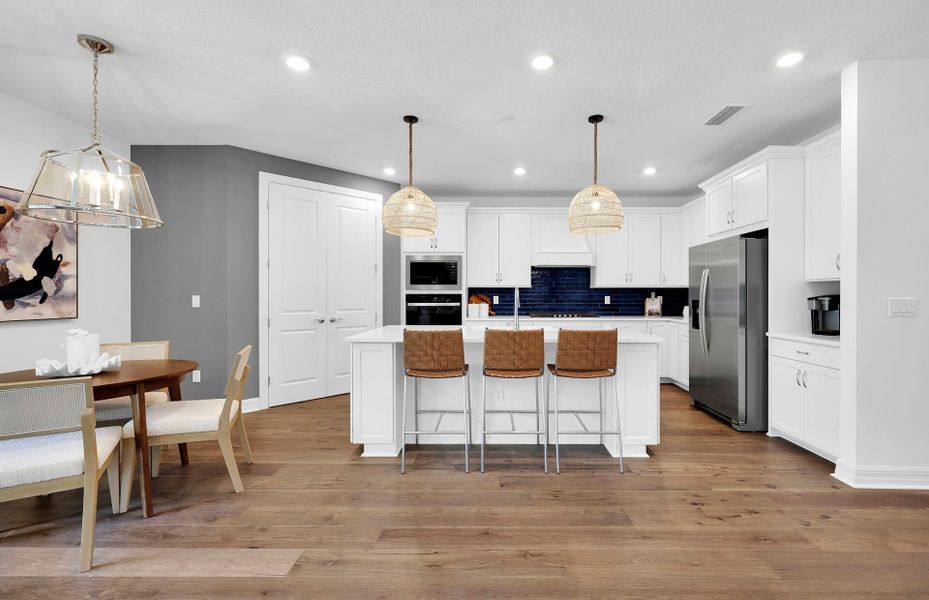 Furnished interior view inside a new home in Wingate Landing, Jacksonville (Image 20).