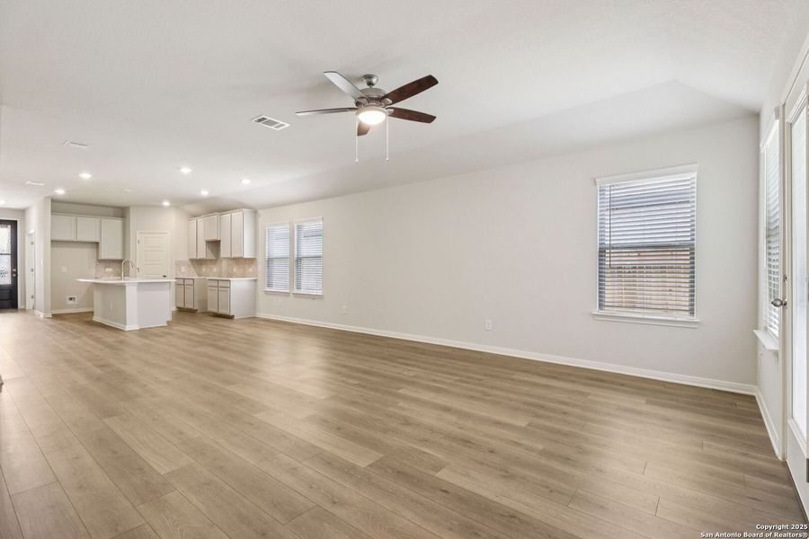 Spacious, unfurnished interior of a new home in Kallison Ranch, San Antonio (Image 38). Spacious, unfurnished interior of a new home in Kallison Ranch, San Antonio (Image 38).