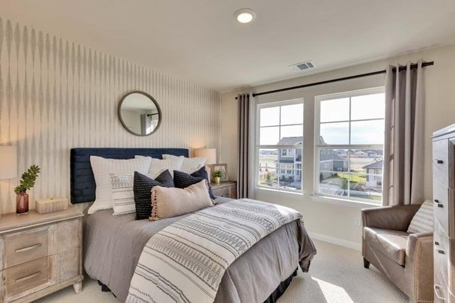Furnished interior view inside a new home in The Highlands at Avery Centre, Round Rock (Image 8). Furnished interior view inside a new home in The Highlands at Avery Centre, Round Rock (Image 8).