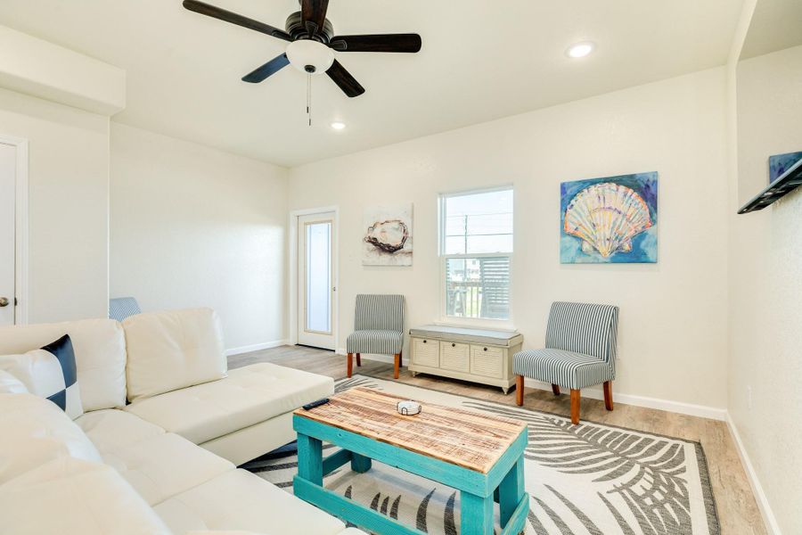 Furnished interior view inside a new home in , Surfside Beach (Image 28). Furnished interior view inside a new home in , Surfside Beach (Image 28).