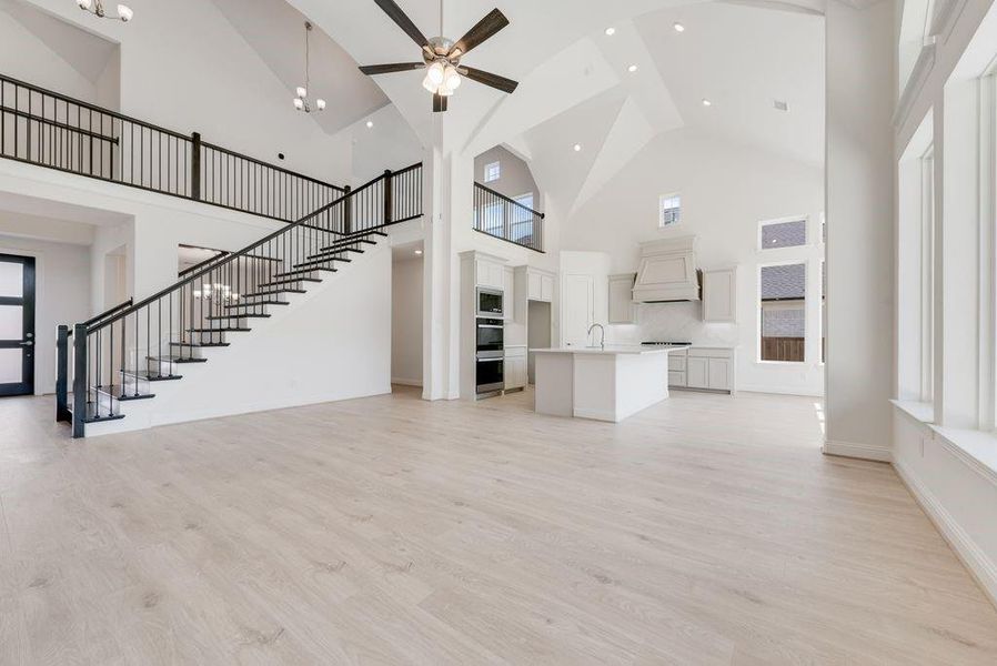 Furnished interior view inside a new home in Breezy Hill, Rockwall (Image 13). Furnished interior view inside a new home in Breezy Hill, Rockwall (Image 13).