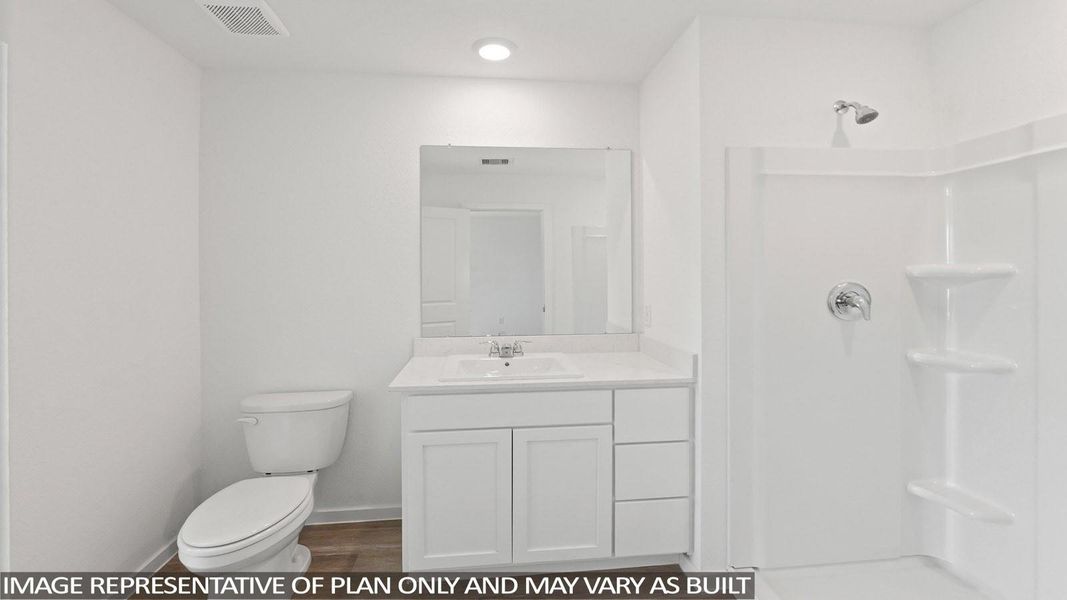 Furnished interior view inside a new home in Lexington Heights, Willis (Image 5).