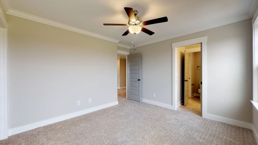 Representative unfurnished interior of a home built from the Carson by Bill Clark Homes in Cheshire Landing, Grimesland (Image 46). Representative unfurnished interior of a home built from the Carson by Bill Clark Homes in Cheshire Landing, Grimesland (Image 46).