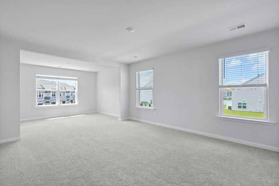 Spacious, unfurnished interior of a new home in The Garrison, Summerville (Image 14). Spacious, unfurnished interior of a new home in The Garrison, Summerville (Image 14).