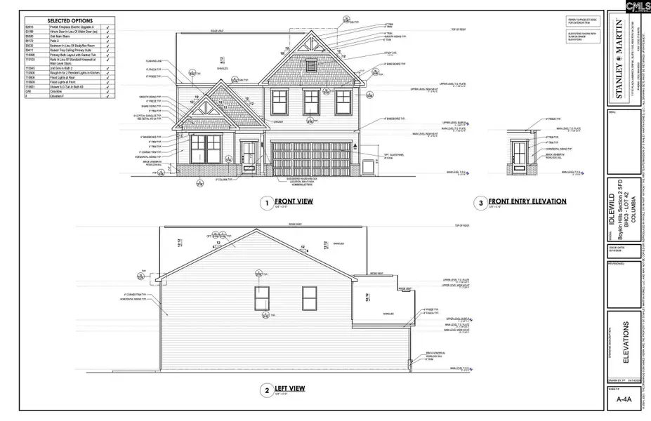 Exterior rendering of this home design in Boykin Hills, Chapin, SC (Image 4). Exterior rendering of this home design in Boykin Hills, Chapin, SC (Image 4).