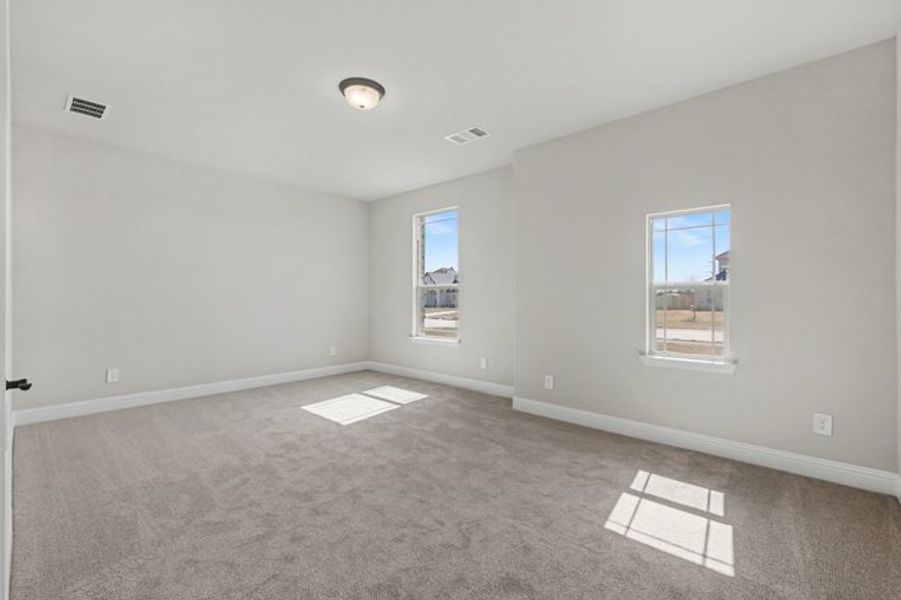 Spacious, unfurnished interior of a new home in Sagebrush Addition, Midlothian (Image 23). Spacious, unfurnished interior of a new home in Sagebrush Addition, Midlothian (Image 23).