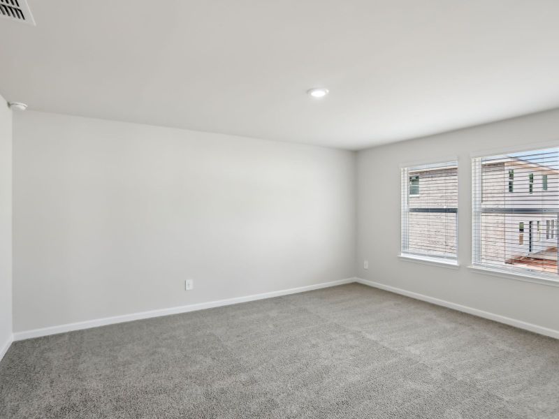 Spacious, unfurnished interior of a new home in Creekside at Oxford Park, Fairburn (Image 15). Spacious, unfurnished interior of a new home in Creekside at Oxford Park, Fairburn (Image 15).