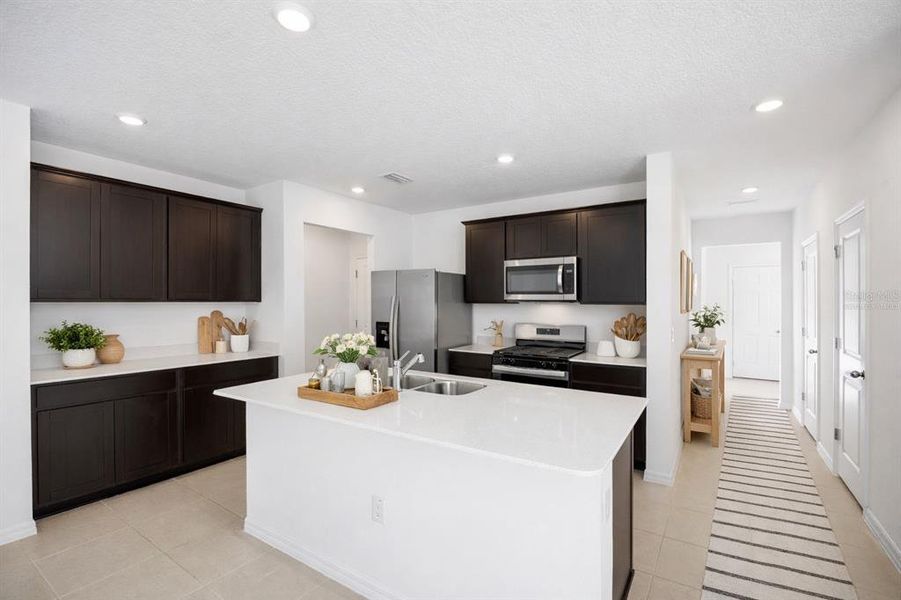 Furnished interior view inside a new home in , Land O' Lakes (Image 16).