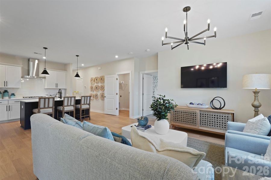 Furnished interior view inside a new home in The Retreat at Laurelbrook, Sherrills Ford (Image 32).