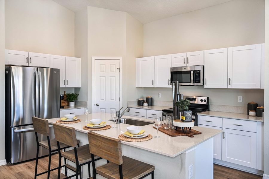 Furnished interior view inside a new home in Crosswinds, Haines City (Image 4).