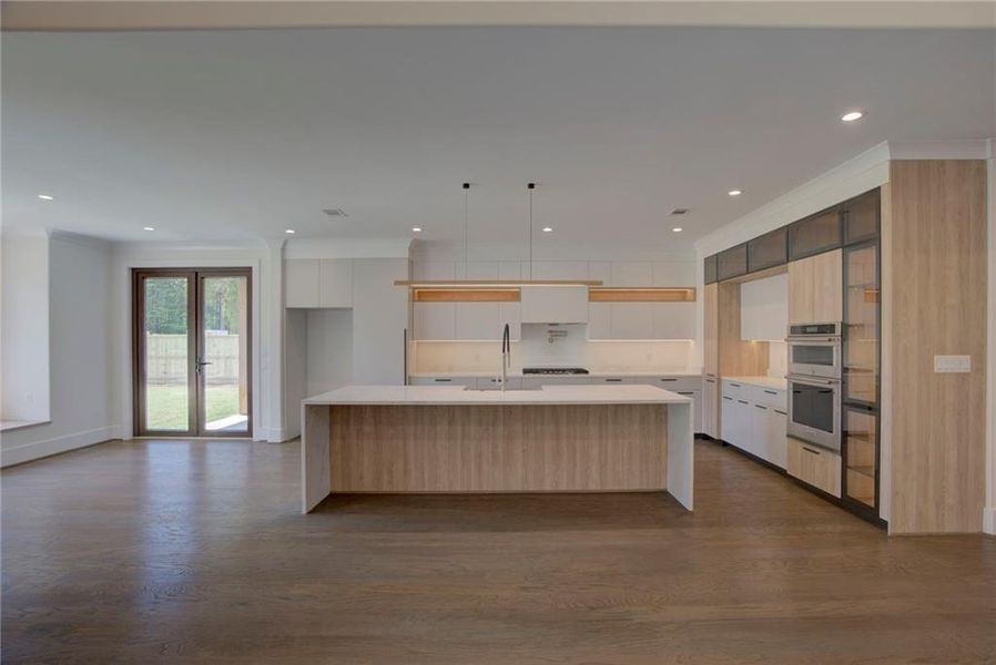 Furnished interior view inside a new home in , Sugar Hill (Image 50).