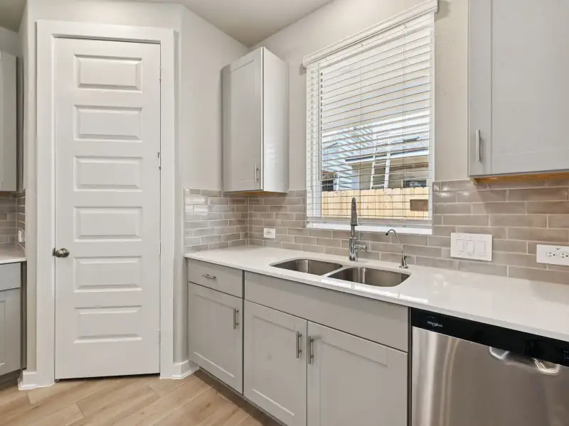 Furnished interior view inside a new home in Bridge Creek Village - City Series, Cypress (Image 8). Furnished interior view inside a new home in Bridge Creek Village - City Series, Cypress (Image 8).