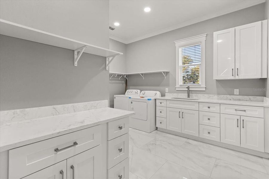 Furnished interior view inside a new home in , Clermont (Image 5). Furnished interior view inside a new home in , Clermont (Image 5).