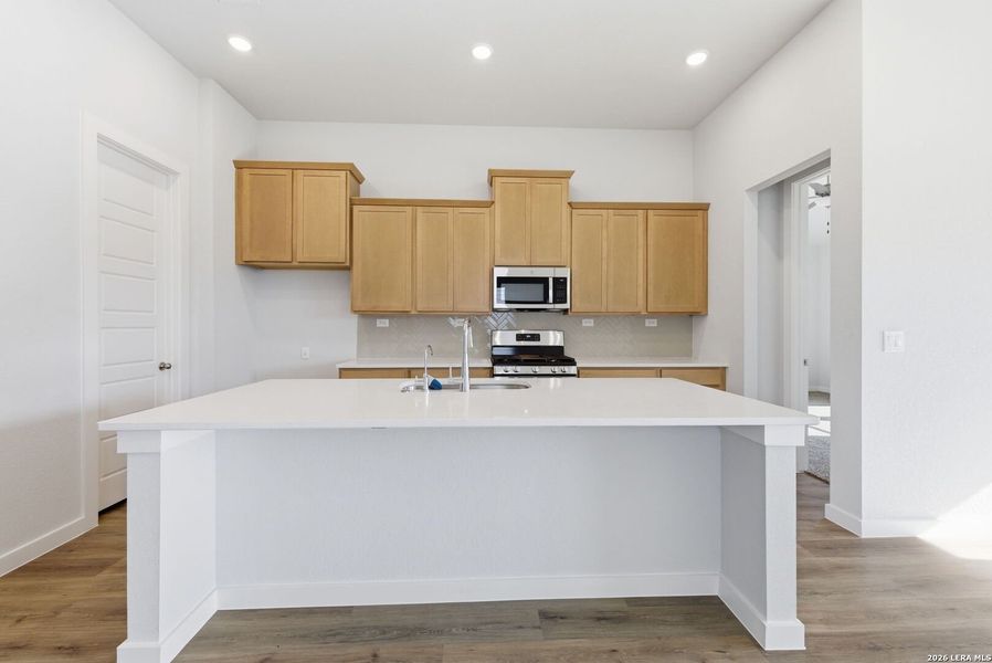 Furnished interior view inside a new home in , San Antonio (Image 5).
