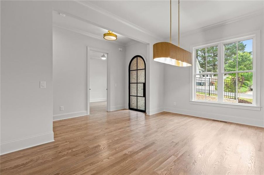 Spacious, unfurnished interior of a new home in , Buford (Image 44).