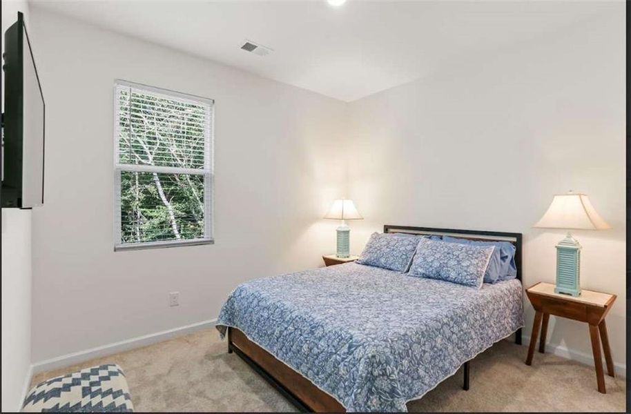Furnished interior view inside a new home in The Villages at Oakshire, Atlanta (Image 14).