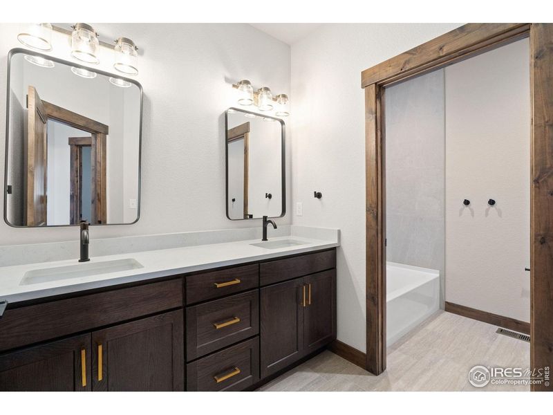 Furnished interior view inside a new home in , Estes Park (Image 3).