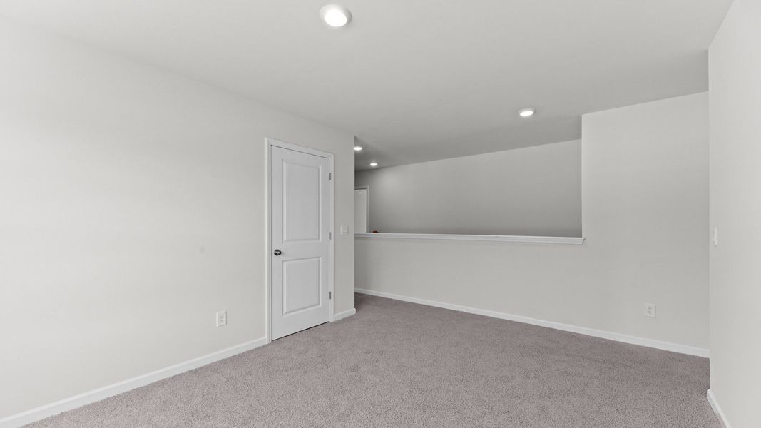 Spacious, unfurnished interior of a new home in Beaver Dam Crossing, Bailey (Image 20). Spacious, unfurnished interior of a new home in Beaver Dam Crossing, Bailey (Image 20).