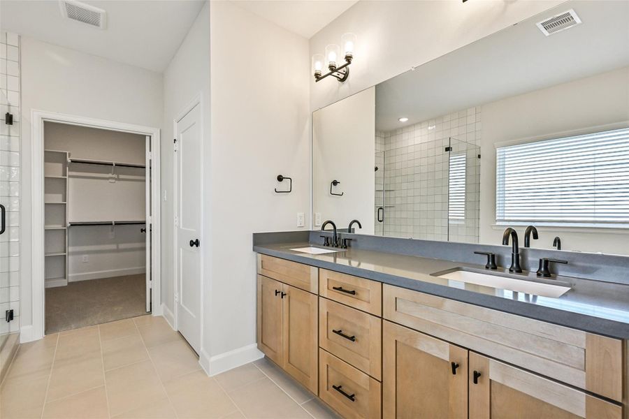 Furnished interior view inside a new home in Pearland Old Townsite, Pearland (Image 13).